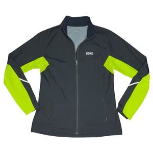 Gore Wear R3 Gore-Tex Infinium Running Jacket Women's‎ Large Black & Yellow